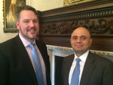 PCC John Campion and Rt Hon Sajid Javid MP